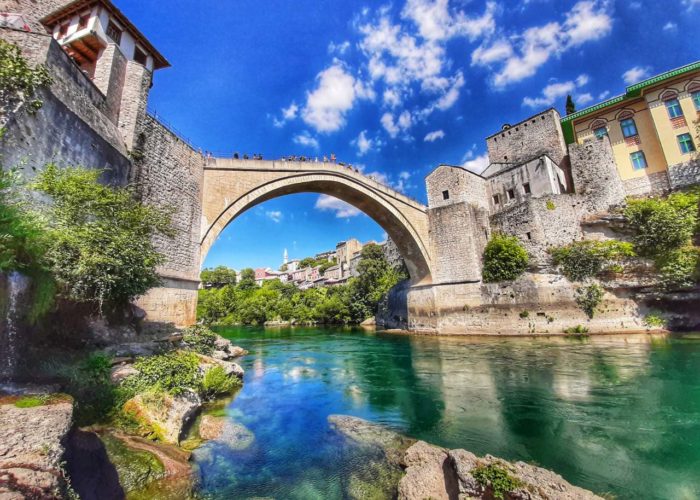 Stari Most (Old Bridge) in Mostar, Bosnia and Herzegovina