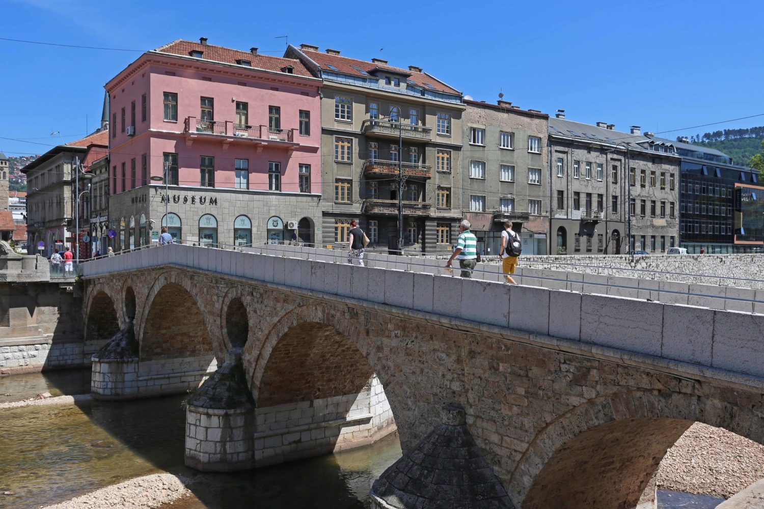 Sarajevo City Museum and Latin Bridge on the Bosnia and Herzegovina Getaway tour