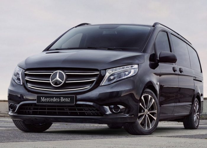 Luxury Mercedes-Benz Vito transport van offered by Sarajevo Insider.