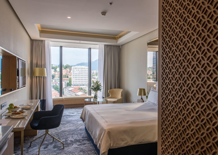 Luxury Hotel Room with City View